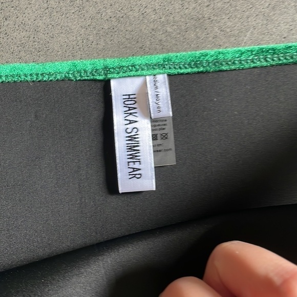 Hoaka swimwear forest velour cheeky bikini bottom - Picture 3 of 7